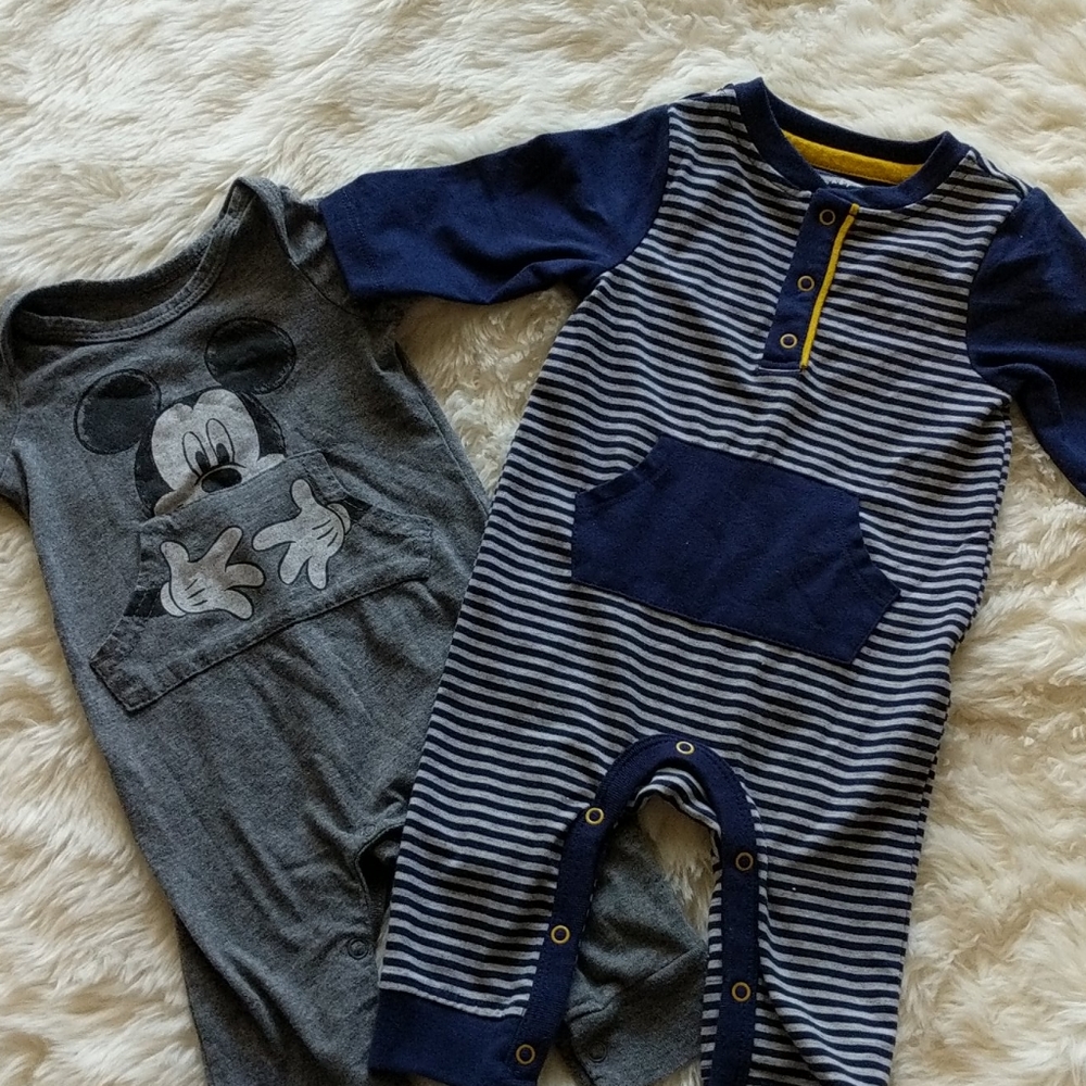 Boy Micky Mouse Bundle Bodysuit $5 if bundled!📦📦